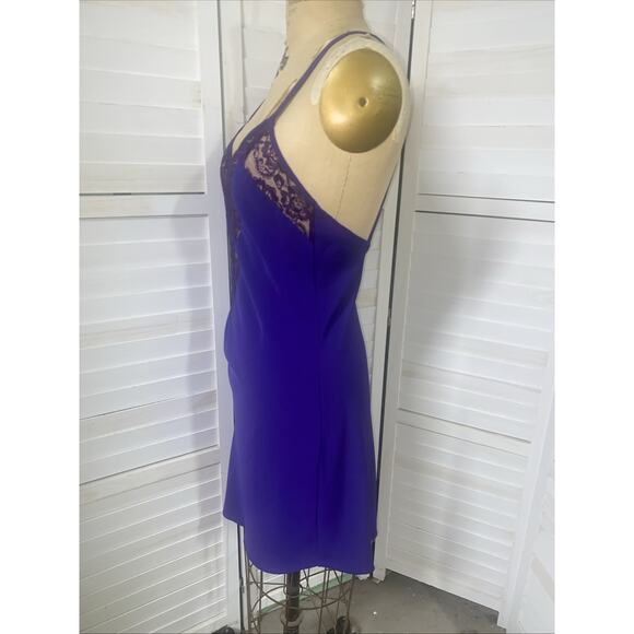 90s 2 Piece Set Victoria’s Secret Gold Label Paisley Satin Wrap Robe & Chemise M - Picture 11 of 12